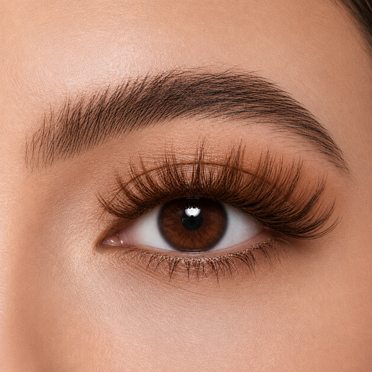 Brown Flora Lash